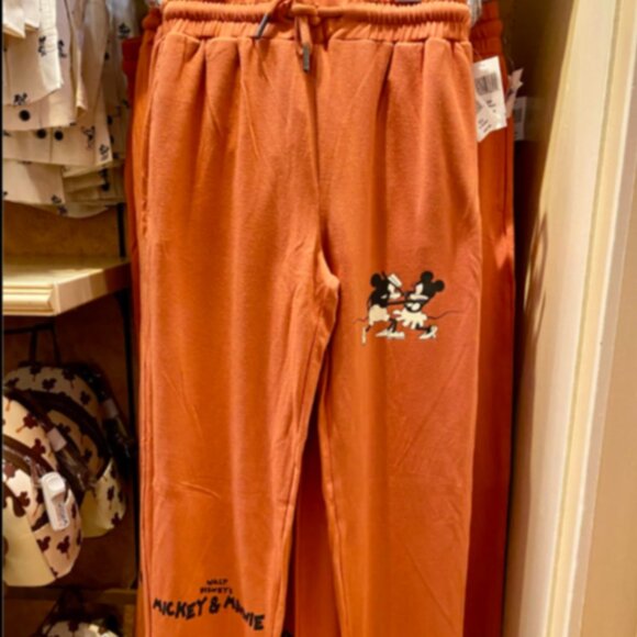 Brand New Disney OG Mickey and Minnie Loungewear Pants - Picture 3 of 10